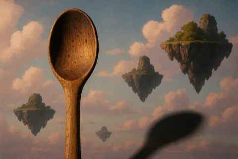 Single Wooden Spoon