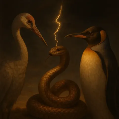 Surreal Thunder Snake