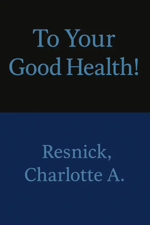 Two-tone Book Cover with a Black Top and Blue Bottom