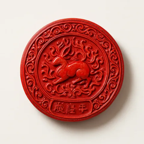 Striking Red Object