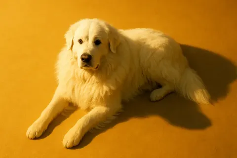 Single Majestic and Regal Great Pyrenees