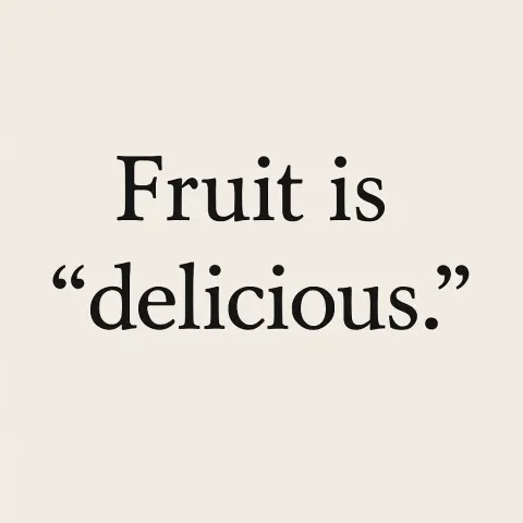 Provide a Single Sentence About Fruit
