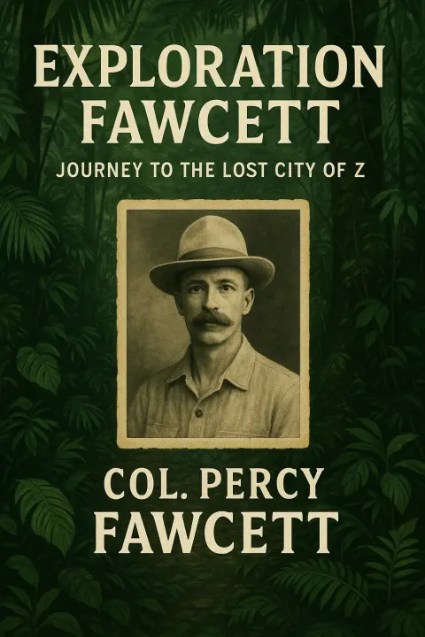 Book Cover Featuring a Dense Jungle Backdrop