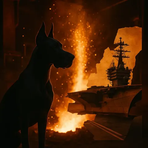 Under the Fiery Glow