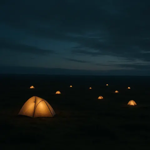 Scattering of Distant Tents