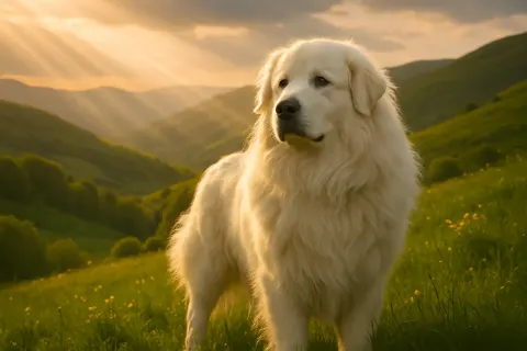 Single Majestic and Regal Great Pyrenees