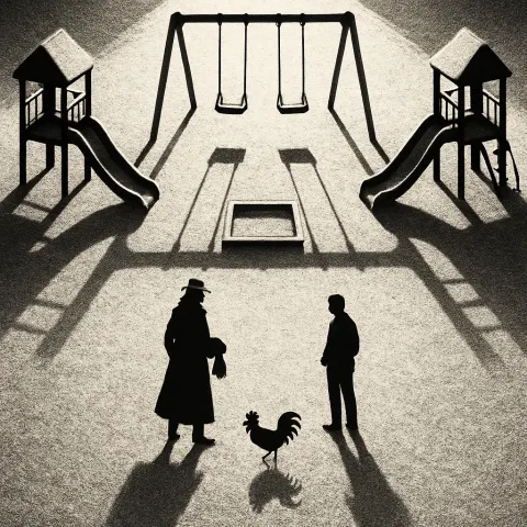 Community Playground on a Sunny Afternoon Transforms