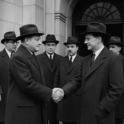 Group of Men in Formal Attire