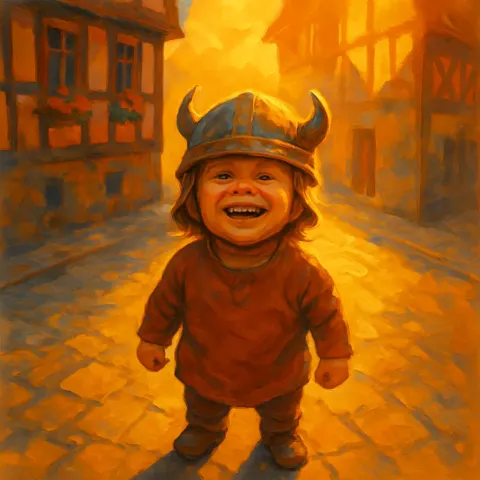 Toddler Exuding a Mythic