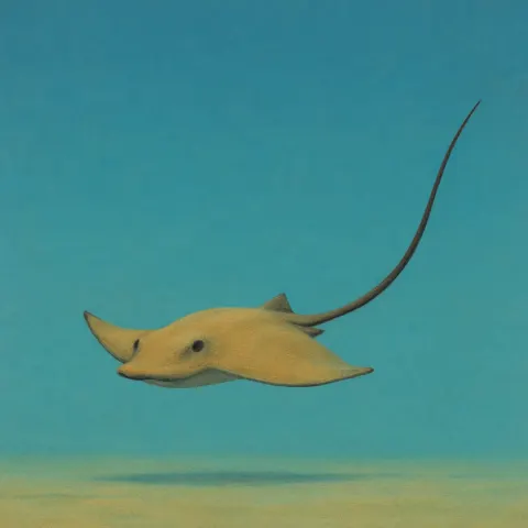 Single Sandy Beige Stingray
