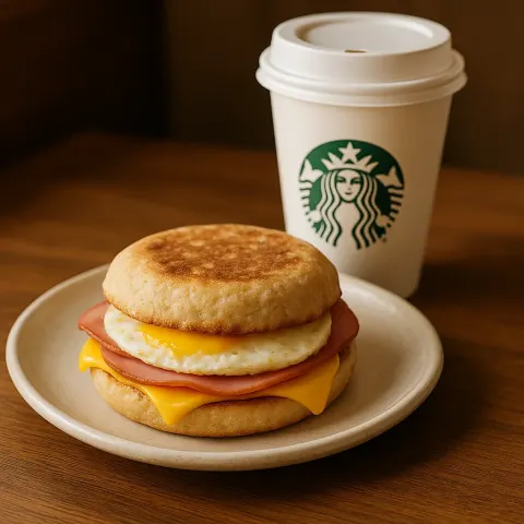 Breakfast Sandwich with Ham