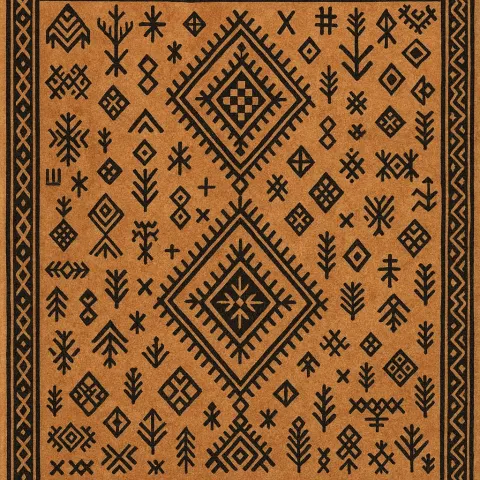 Ancient Artistic Tradition Known for its Detailed Patterns and Natural