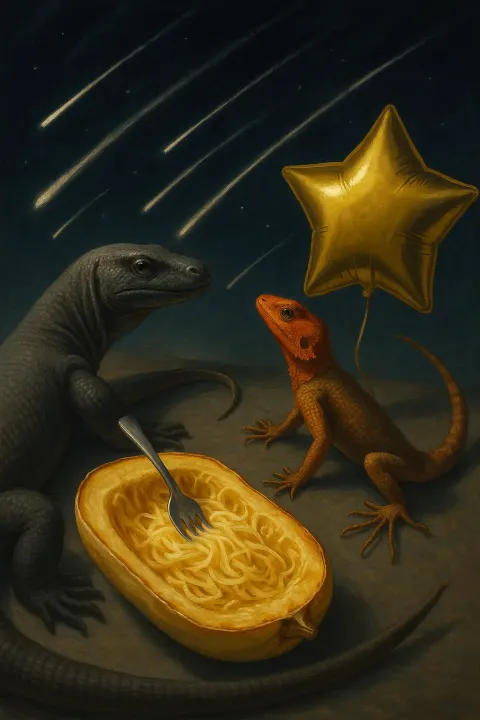 Emphasis on the Physical Act of Creation Shapes a Scene
