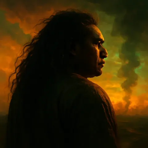 Figure of Pacific Islander Descent