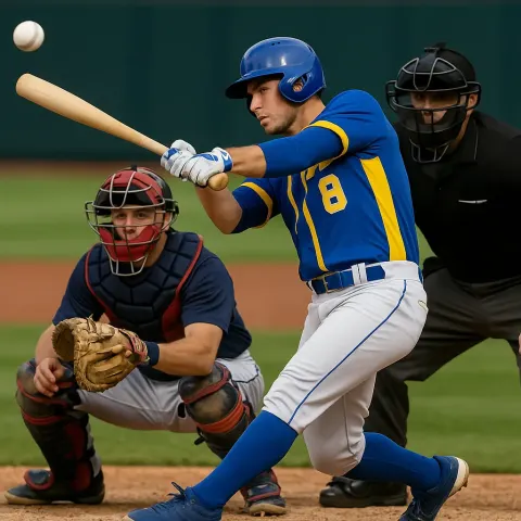 Baseball Player Wearing