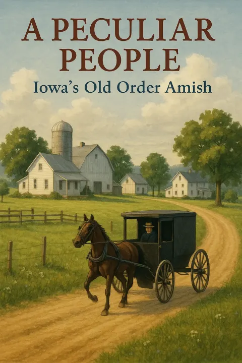 Rural Amish Setting with Traditional Buildings