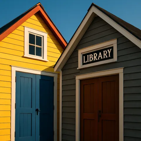 Two Diverse Boathouses
