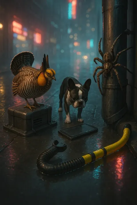 Futuristic Cyberpunk Streets