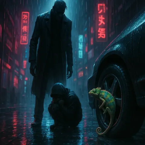Neon Cyberpunk Streets