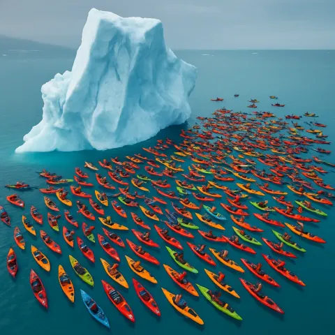 Dense Flotilla of Innumerable