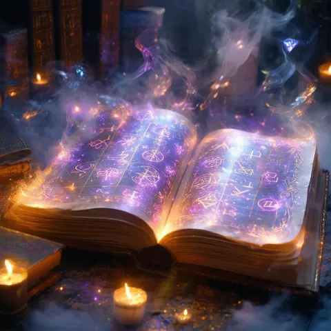 Magical Tome of Shimmering Enchanted Photographs