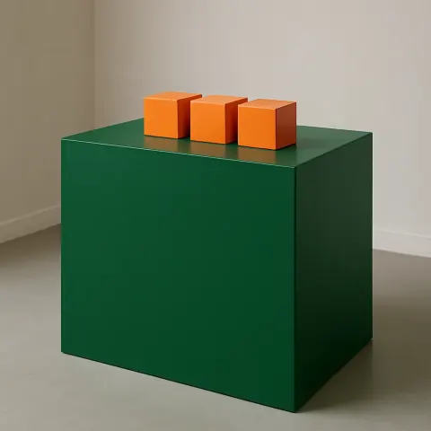 Colored Green and Boasting a Smooth