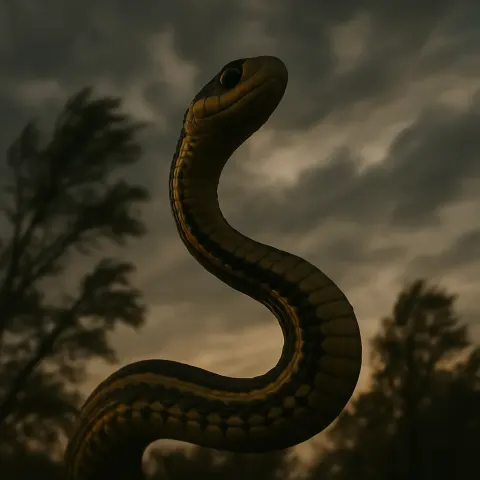 Single Garter Snake