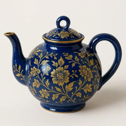 Ceramic Teapot with the Following Features