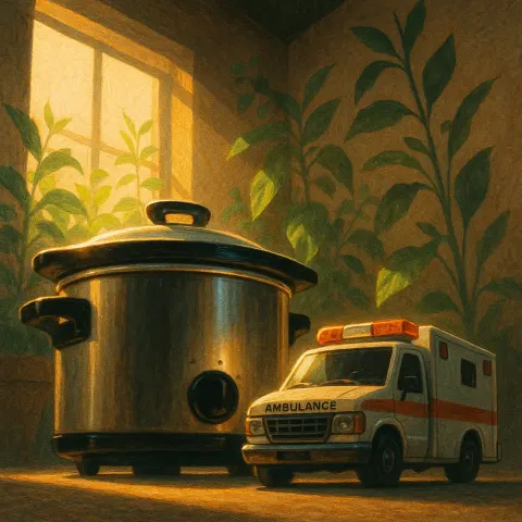 Crock Pot and Ambulance