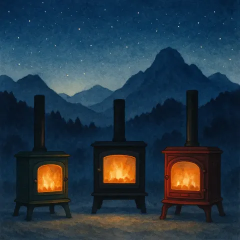 Three Varied Stoves
