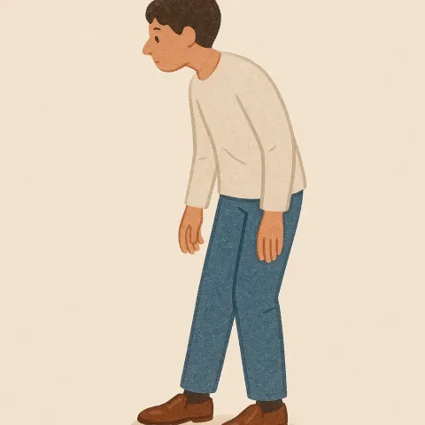 Figure Maintains a Steady Stance