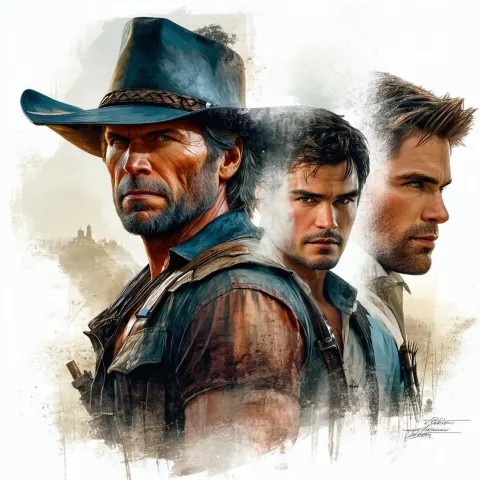 Eastwood Bloom and Pine Merged as Nathan Drake