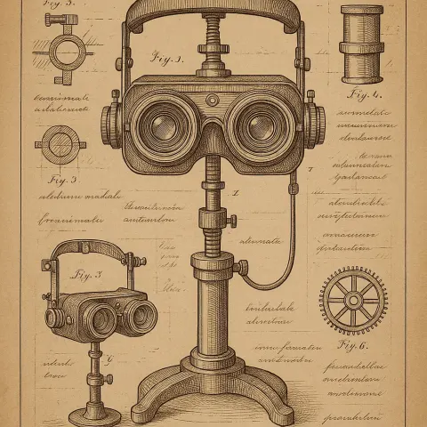 Elaborately Designed Schematic Illustration Filling an Entire Page
