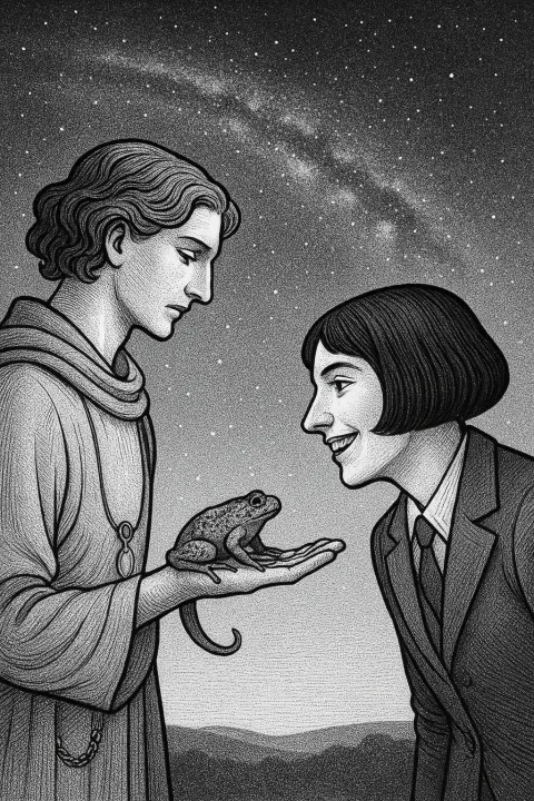 Androgynous Mythic Figure