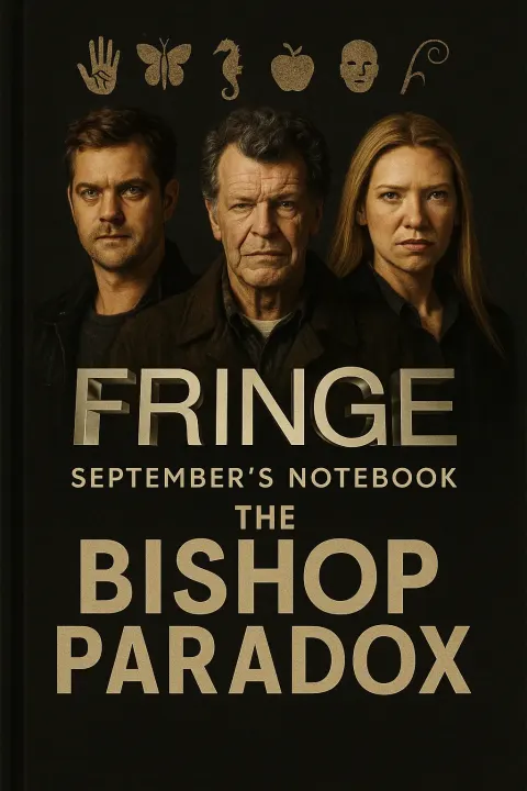 Dark-themed Book Cover Displaying Glyph-like Symbols at the Top