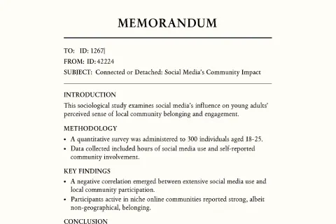 Formal and Highly Professional Legal Memorandum Template Design