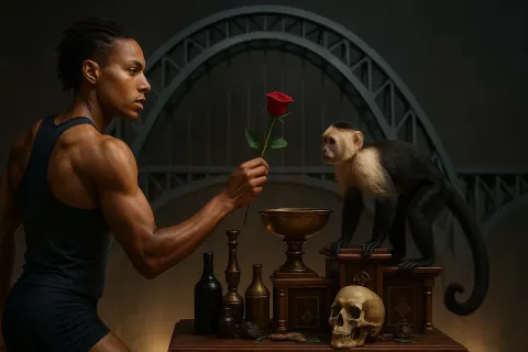 Androgynous World-class Athlete
