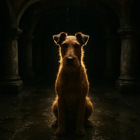 Single Irish Terrier