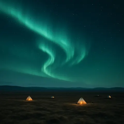 Sparse Scattering of Nomadic Tents