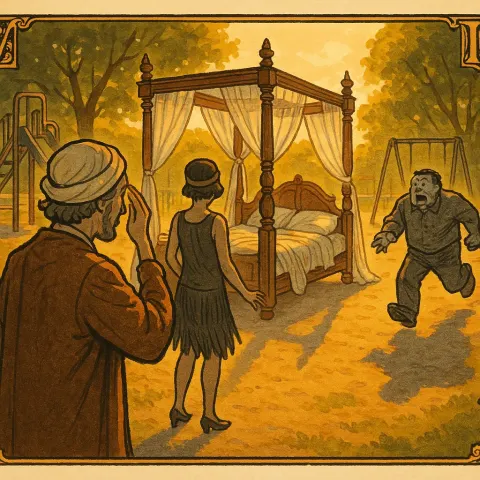 Figure in Attire Suggesting Ancient Scholarship