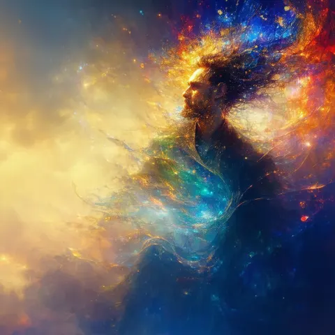 John Frusciante Wrapped in a Magical Fantasy Aura