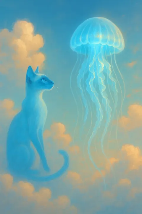 Two Ethereal Figures