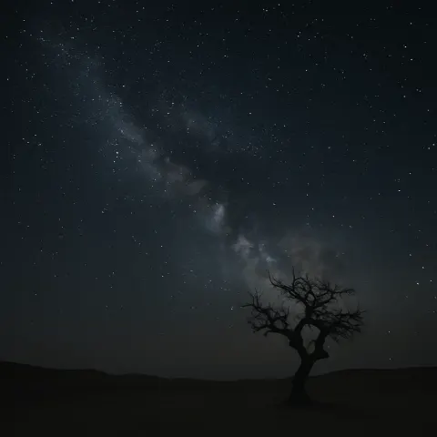 Myriad Distant Stars Form a Luminous Band Across a Vast