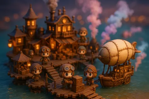 Capture a Miniature Three-dimensional Scene Employing Tilt-shift Photography Techniques