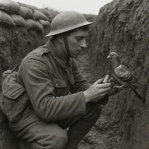 What Communication Techniques Did Soldiers Use to Share Messages
