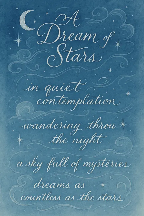 Poetic Story Card Set in a Vertical 9:16 Format