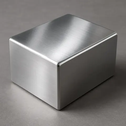 Iron Block with a Glossy