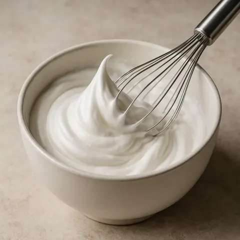 Handmade Meringue Was Brought to Life as Fluffy Egg Whites
