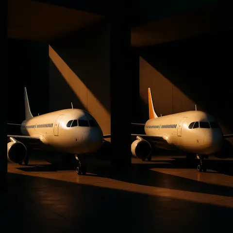 Two Diverse Airliners
