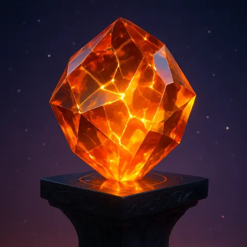 Transform the Sphere into an Angular Crystalline Form Composed
